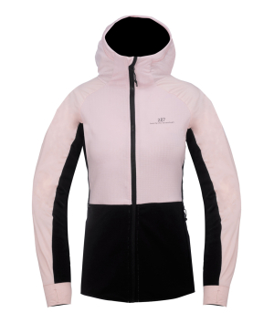 2117 7913970 women vibo hybrid softshell square fleece hoodie jacket soft pink a