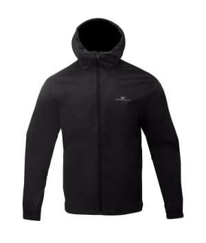 7511904 Vedum rainjacket black front
