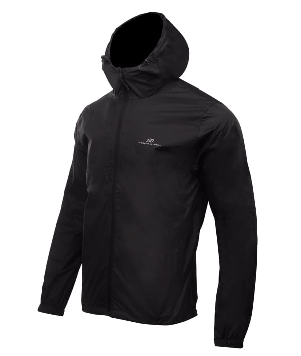 7511904 Vedum regnjacka svart fram 1