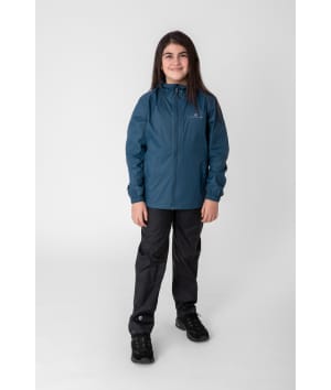 7511904 Vedum rainjacket black front