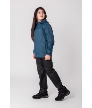 7511904 Vedum rainjacket black front