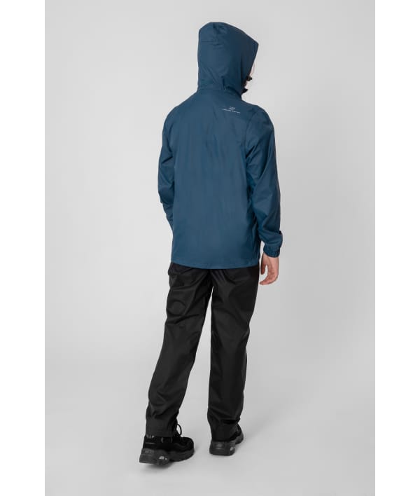 7511904 Vedum rainjacket black front