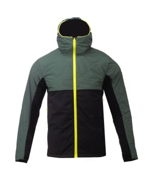 7513908 Roxtuna hybrid jacket forest green front