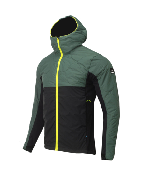 7513908 Roxtuna hybrid jacket forest green front