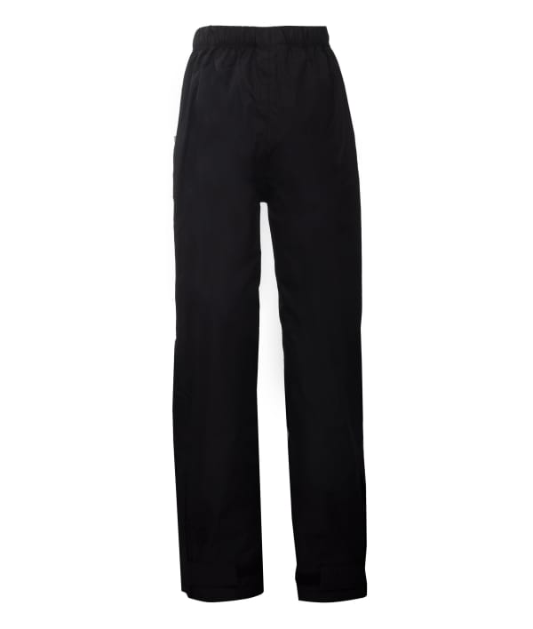 7523906 Junior Klacken rainpants black front