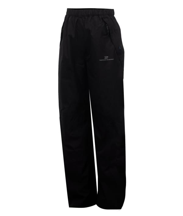 7523906 Junior Klacken rainpants black front