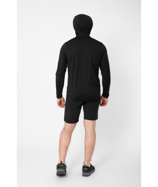 7813968 Skoges Powerstretch-jacka svart framsida