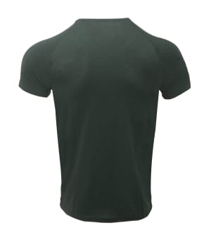 7853921 Luttra mesh top short forest green front