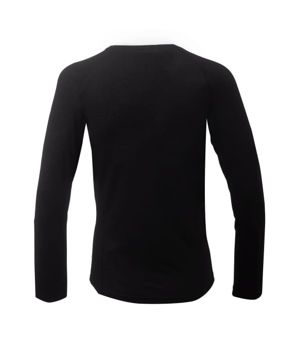 7953919 Luttra Mesh top long black front