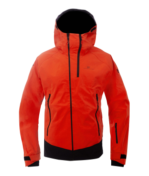 2117 7513929 men kuolpa 3 layer shell ski jacket red orange a