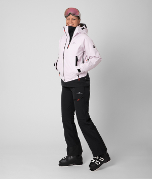 2117 7613929 7623929 women kuolpa 3 layer shell ski jacket pants black soft pink d
