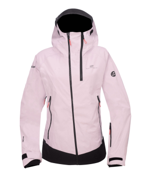 2117 7613929 women kuolpa 3 layer shell ski jacket soft pink a