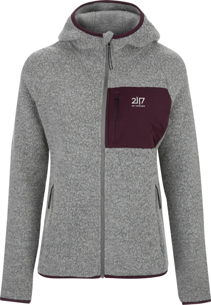 Women's Wool Pile Hoodie Skord