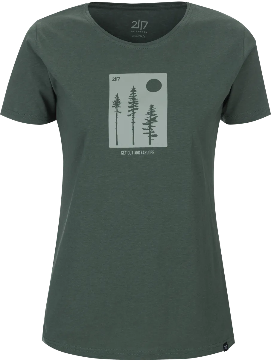 Women's t-shirt with print Apelviken