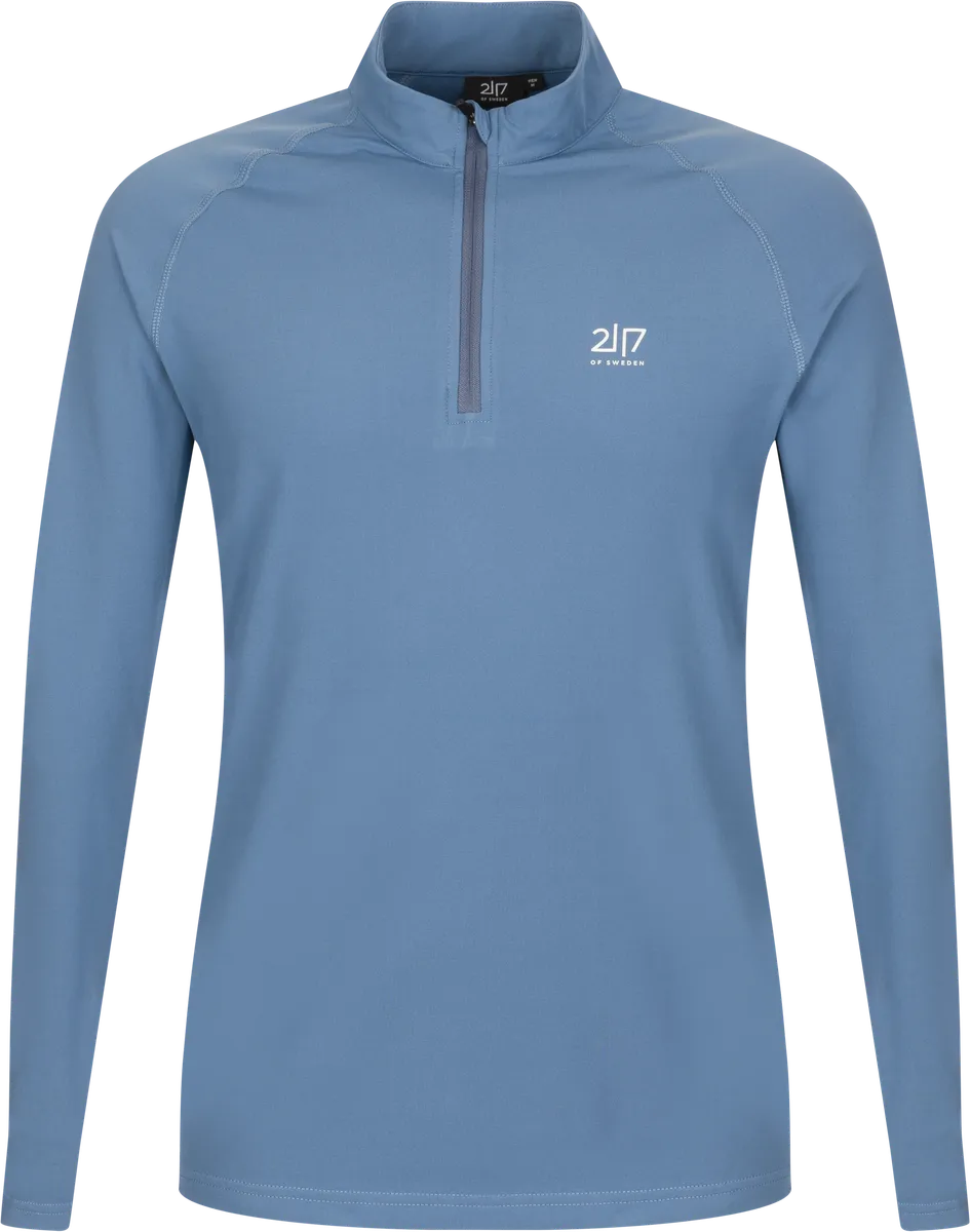Men's stretchy midlayer half zip top Undal